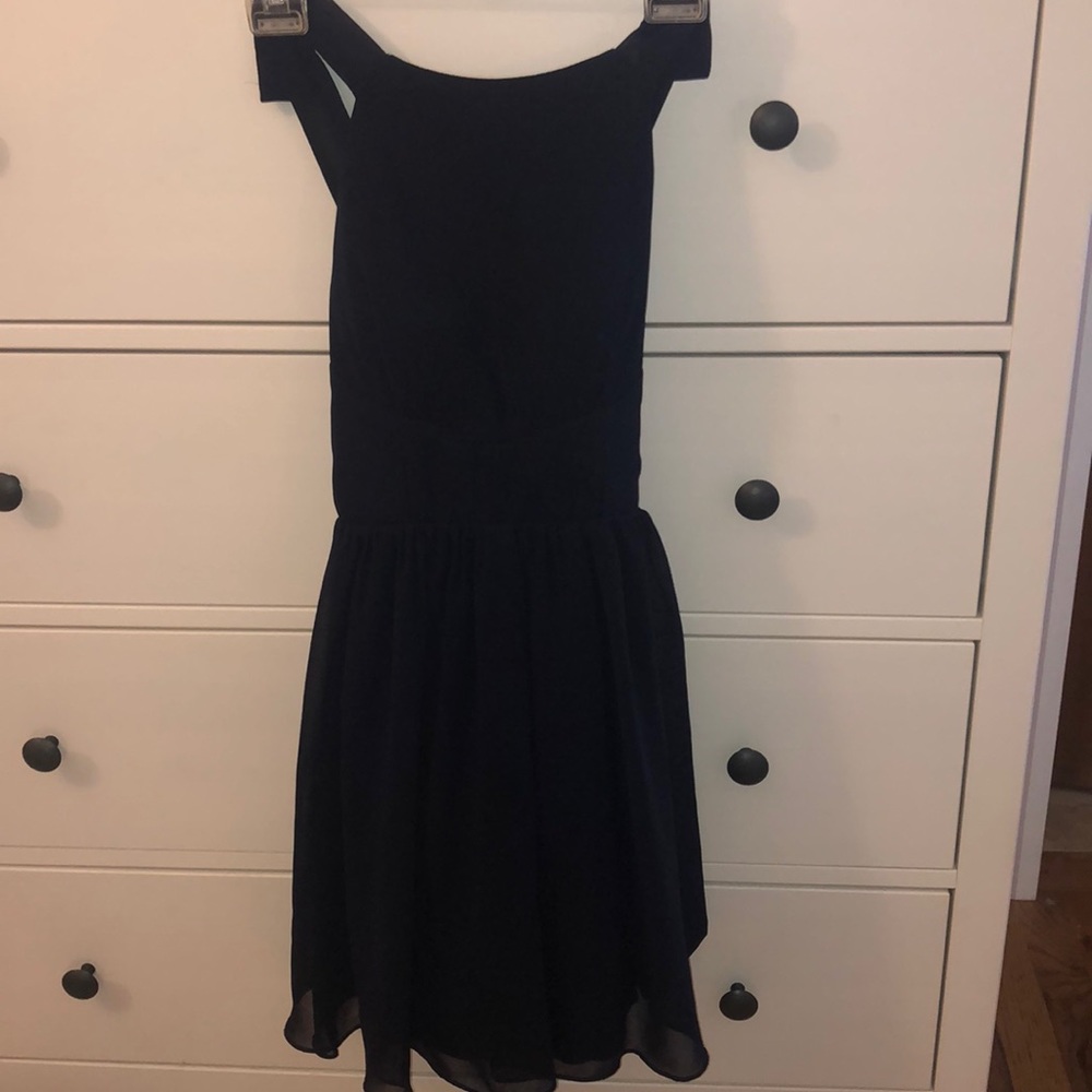Blue dress
